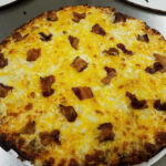 Bacon cheeseburger pizza offered at Butch's Pizza The Best Pizza in Kimberly, WI