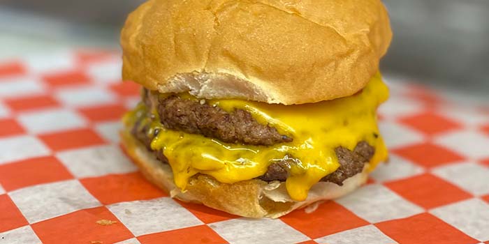 Butch's Pizza in Kimberly serves the best double cheeseburger from their sandwich menu